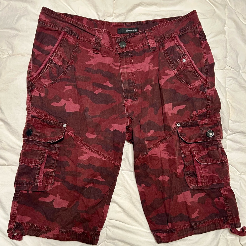 Camo Cargo Shorts